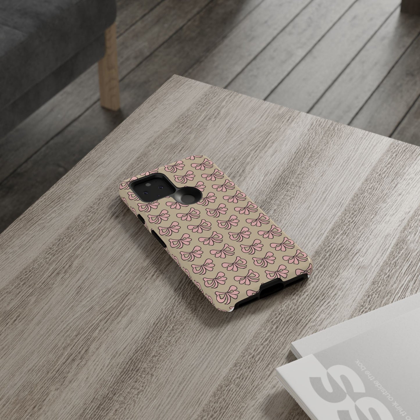 Cute little pink bows - phone case