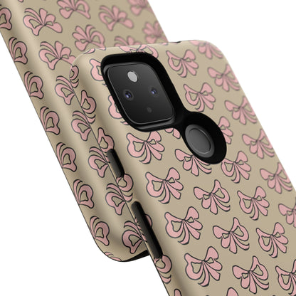 Cute little pink bows - phone case
