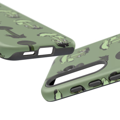 Green funghi phone Case