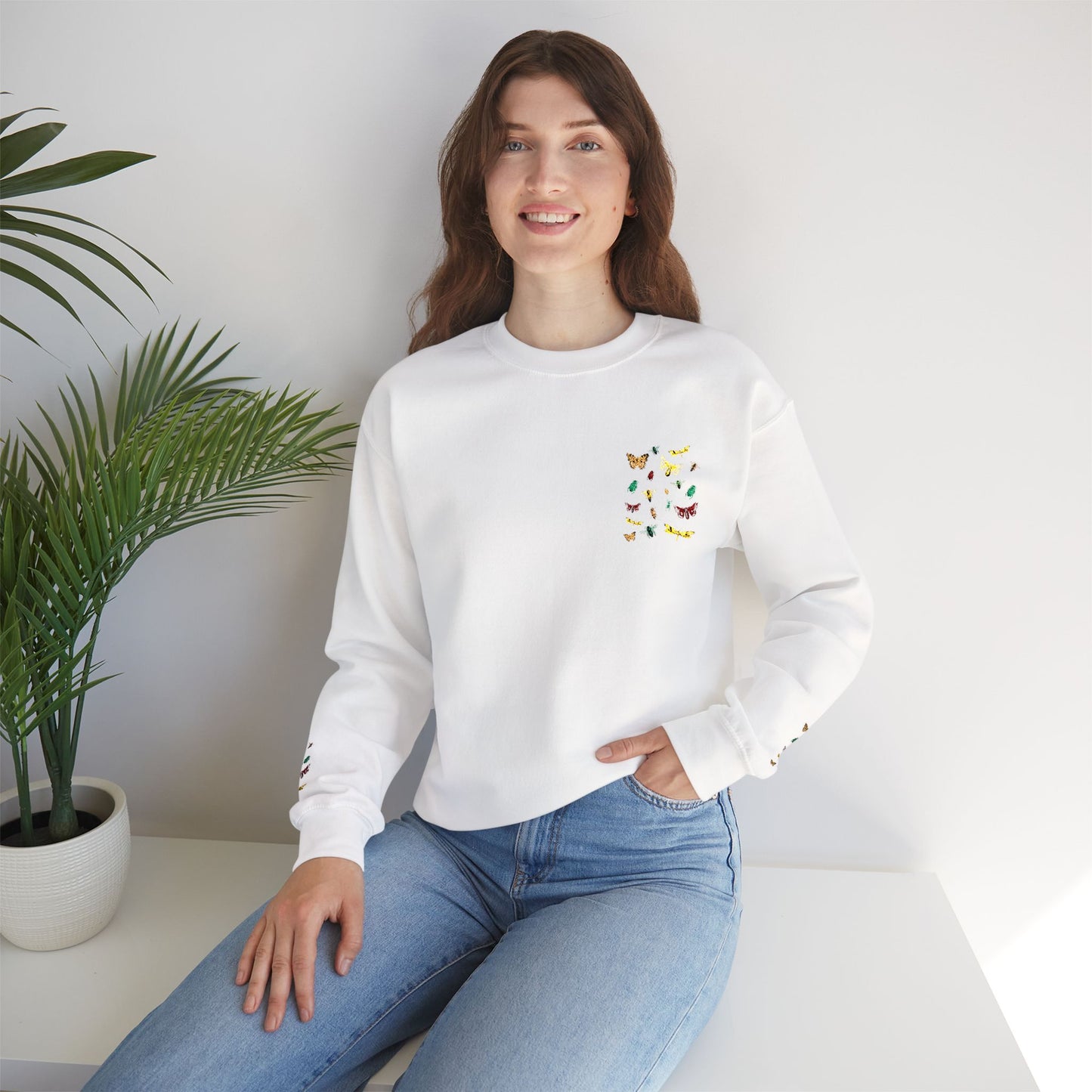 Vintage Insects | Unisex Heavy Blend™ Crewneck Sweatshirt