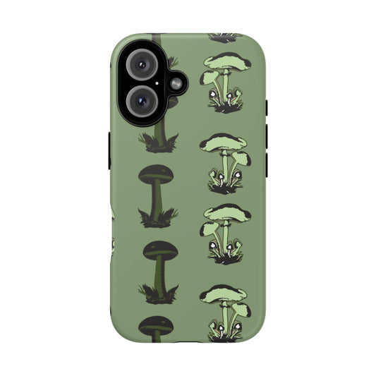 Green funghi phone Case