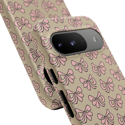Cute little pink bows - phone case