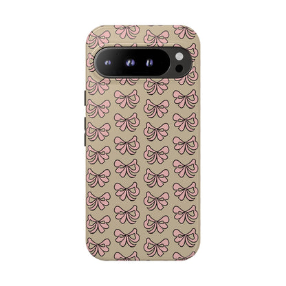 Cute little pink bows - phone case