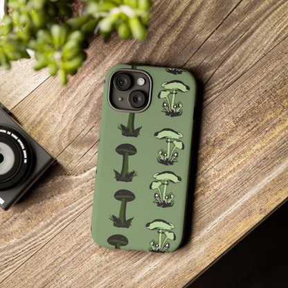 Green funghi phone Case