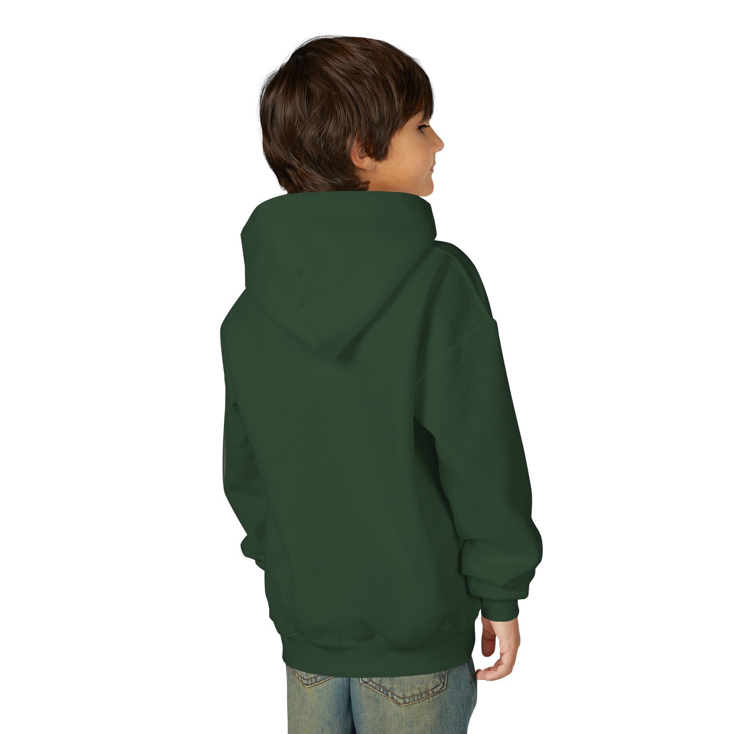 Handdrawn Flower | Youth Heavy Blend Hooded Sweatshirt