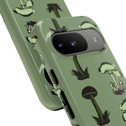 Green funghi phone Case