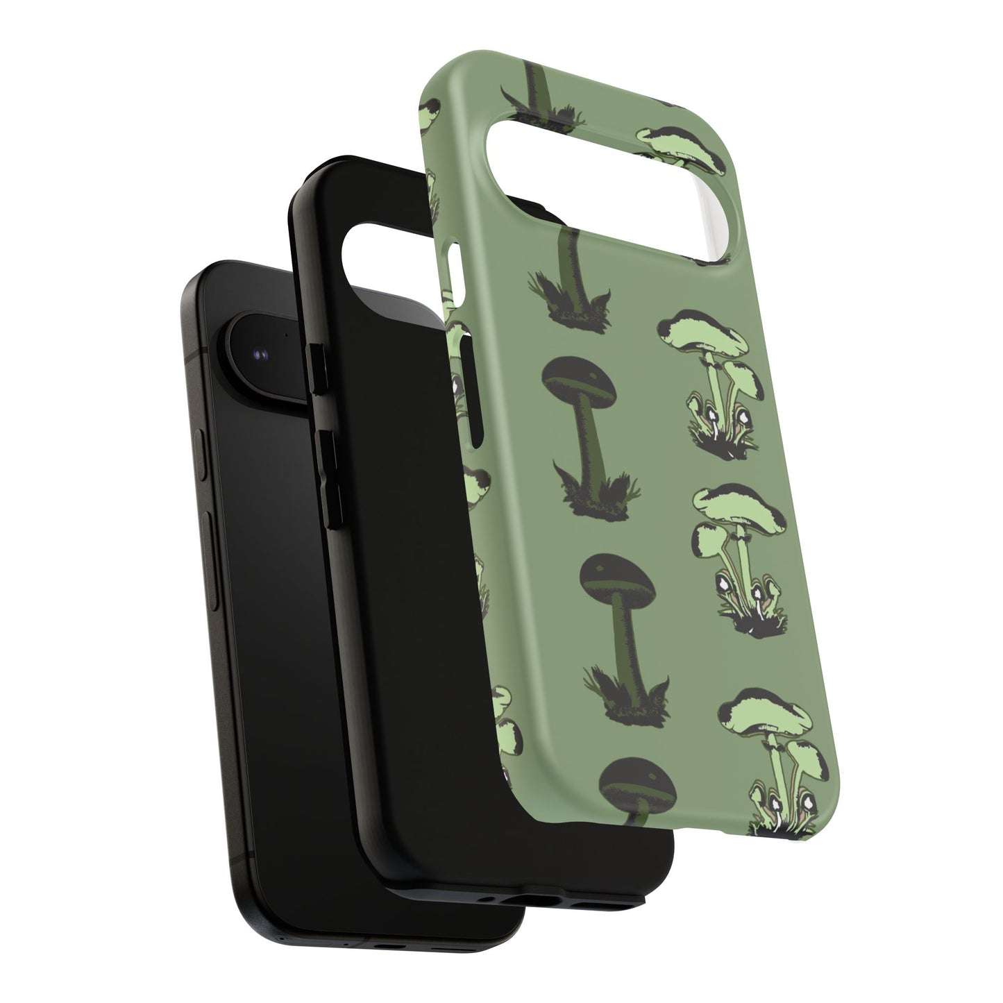 Green funghi phone Case