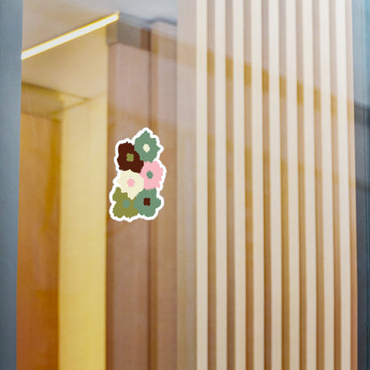 Cute handdrawn flowers | Kiss-Cut Vinyl Decals