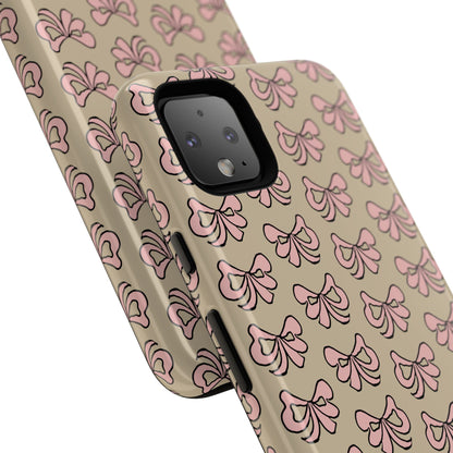 Cute little pink bows - phone case