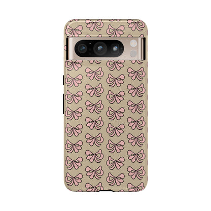 Cute little pink bows - phone case