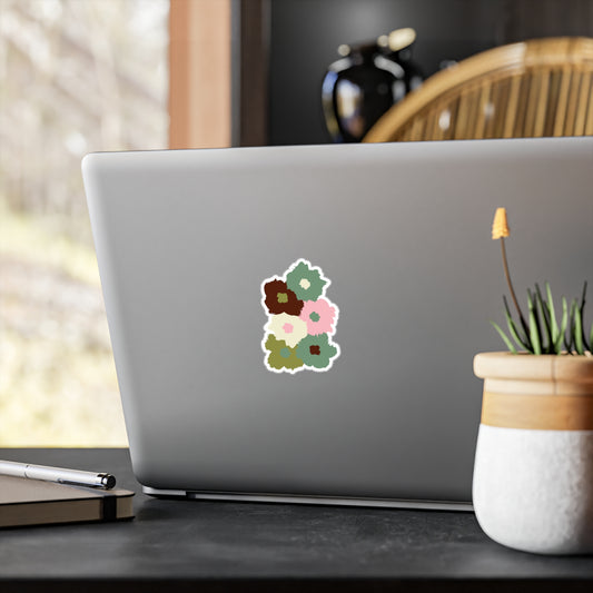 Cute handdrawn flowers | Kiss-Cut Vinyl Decals