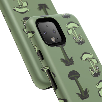 Green funghi phone Case